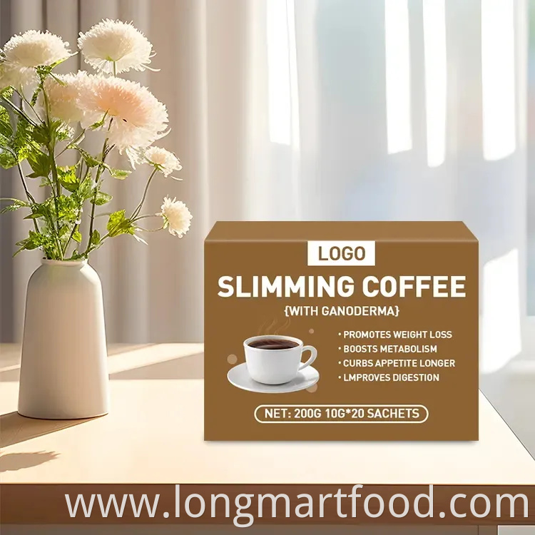 OEM/ODM Detox Slimming Appetite Suppressant Weight Loss Coffee